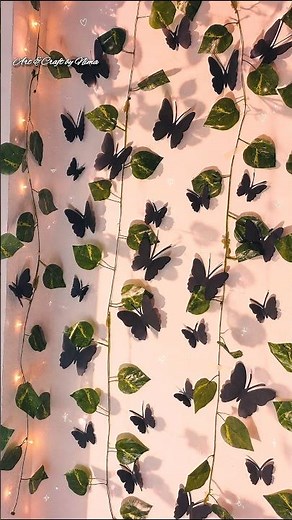 Pinteresty wall decor for your room😍#diy #aesthetic#craft #decoration #walldecor #shorts #fyp #viral