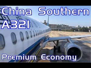 China Southern Airlines A321 Premium Economy Beijing - Sanya Report