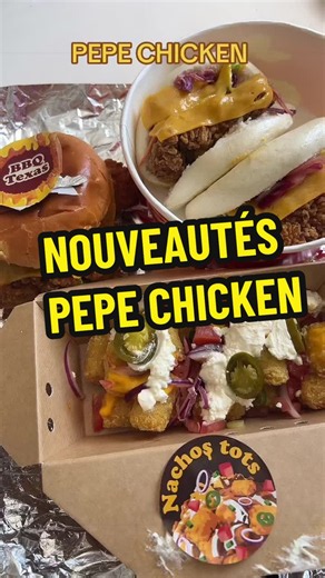 Dégustation nouveautés Pepe Chicken : Taters Tots Nachos, Pepe Bao, BBQ Texas