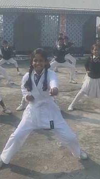 white belt karate basics training