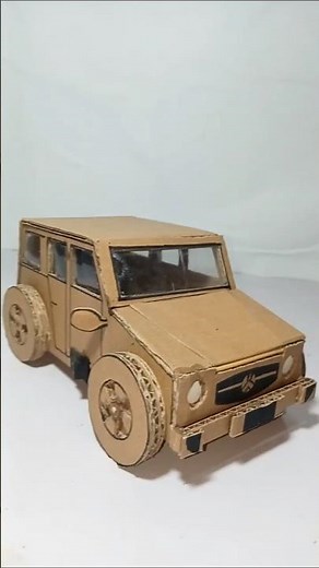 Making G Wagon G63 From Cardboard 🛠 | DIY Mini Car | Cardboard Crafting