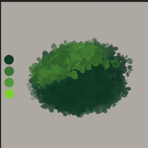 Warm Ghibli Style Procreate Brushes: Nature, Foliage, Clouds, Water Effects, Flowers, Textures, Stam