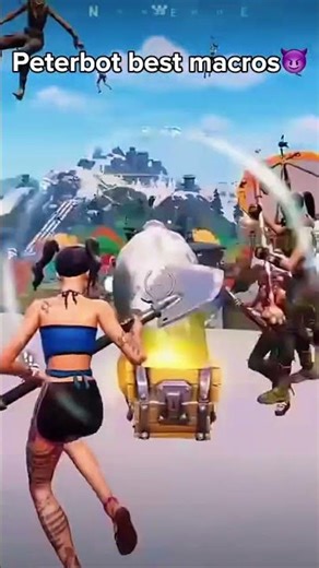 Peterbot best macro😈 #gaming #fortnite #goviral #fortniteclips