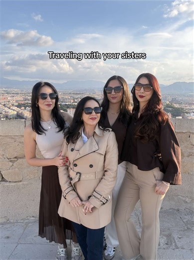 Traveling with my sisters means chaos, laughs, and memories we’ll talk about for years. Wouldn’t change it for anything. ❤️ #travelsisters #travelwithfamily #travelgirls #travel
