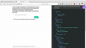 How Conversation and Tone Analyzer Services Work Together