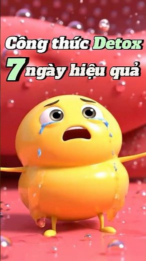 Công thức Detox 7 ngày hiệu quả #detox #giảm_cân #Sống_Khỏe_Đời_Vui