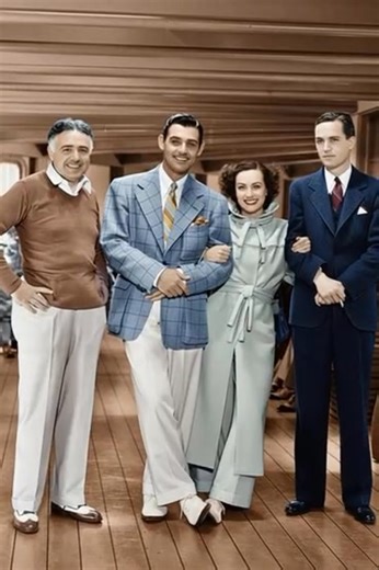 93K views · 693 reactions | On the set of Chained, 1934, with Clark Gable and director Clarence Brown, left. Does anyone want to help identify the dapper-looking man next to our Joan? | Joan Crawford, The Self-Made Star | Facebook