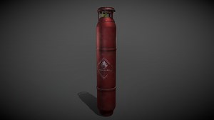 Gas Cylinder - Download Free 3D model by Alexander Troianovskyi (@AlexOlTroi)