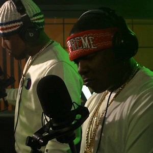 "Truthfully, out here, I’ll be too flee out here" Fabolous and Jadakiss hit our booth to perform "F v J Intro " from their collab album 'Friday on Elm Street.' Watch the session now. http://vevo.ly/HRd2fg | Vevo