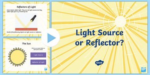 Gives Light or Reflects Light? PowerPoint