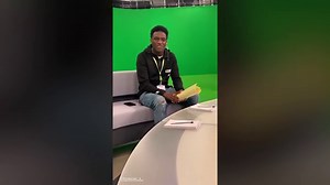 Alex Scott teases work experience student on Football Focus