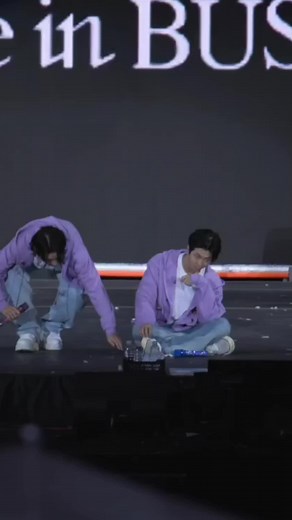 BTS Stage Discussion Between Two Engaging Individuals