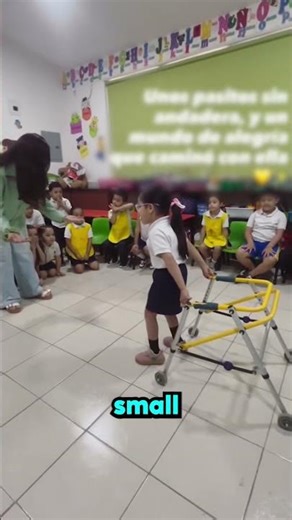 she gave her the confidence to walk again