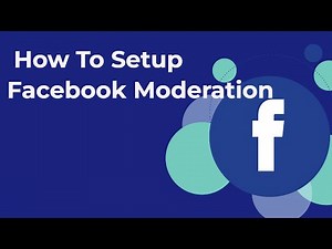 How to Set Moderation on Your Facebook Profile : The Ultimate Guide
