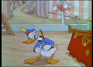 The Classic Disney Cartoons Mickey Mouse - Mickey's Circus - 1936 Mickey's Circus is an animated short film produced by Walt Disney Productions and released August 1, 1936. Known crew include director Ben Sharpsteen and animators Milt Kahl, Frank Thomas, Al Eugster, Shamus Culhane, and Errol Gray. It was the 87th Mickey Mouse short film to be released, the eighth of that year. Although the film is called Mickey's Circus, the film mostly features Donald Duck, but Mickey Mouse does feature in the 