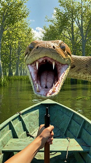 19K views · 61 reactions | Giant Snake Encounter – Face to Face with a Monster!  #SnakeEncounter #WildlifeDanger | Unleashed Predators | Facebook