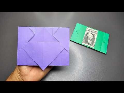 How to make origami envelope step by step | origami envelope a4 | BTB Paper