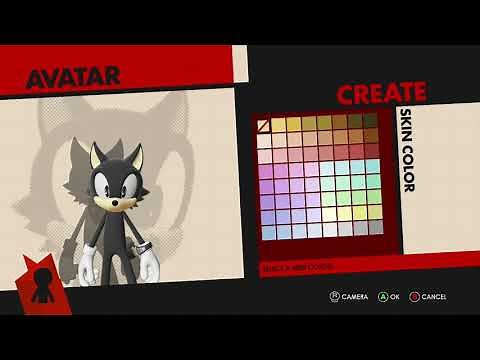 How to make gadget the Wolf in sonic forces