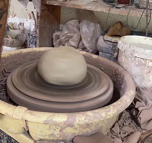 37K views · 232 reactions | Making a bowl that will be a square baker when I’m completely finished. | Wheel Turned Pottery | Facebook