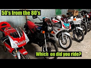 50cc Motorbikes from the 80's