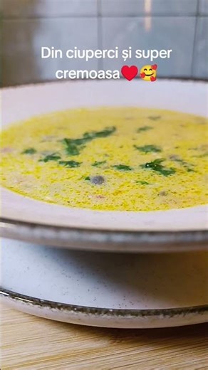 Ciorba falsa de burta din ciuperci♥️🥰