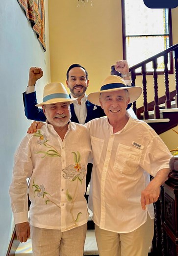 Almuerzo con Álvaro Uribe Vélez en Barranquilla