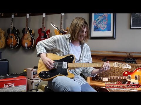Chris Turpin of Ida Mae Jams on a 1970's Fender Telecaster Custom