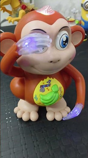 Meet the funniest little star — the Dancing Monkey Toy! 🐒🎉
