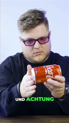 Ring in a cola can 🤷🏻‍♂️ #magictricks #magician #magictrick #ringtrick
