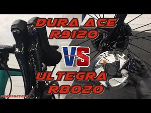 Shimano Dura Ace R9120 vs Ultegra R8020 Disc Brakes