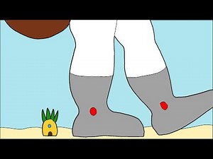 SANDY CHEEKS OCEAN FURRY GIANTESS GIANT FEET BOOTS DRAWING TIMELAPSE SPEEDPAINTING
