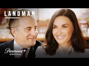 Digging Deep with Andy Garcia & Demi Moore | Landman | Paramount+