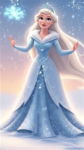 Snow Princess 👸 ❄ #shorts #subscribe #usa