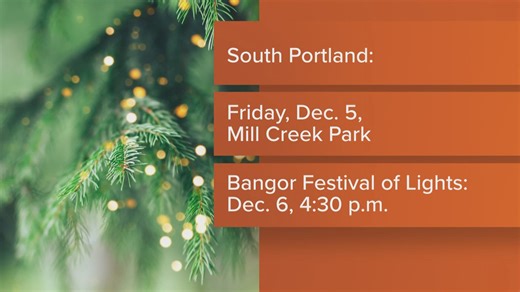 South Portland to schedules its tree lighting ceremony at Mill Creek Park
