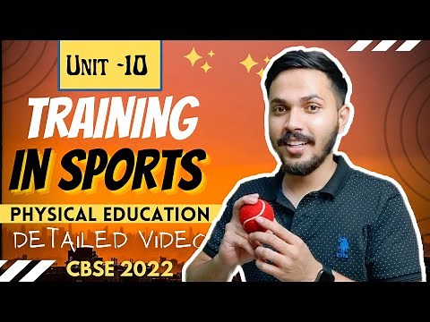 Training in Sports | Unit 10 | Physical Education Class 12 | Term 2 CBSE BOARD 2022 | Heavy Series🔥