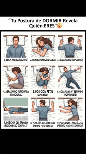 "Tu Postura de DORMIR Revela Quién ERES" 😮