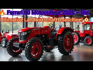 🔥 Ferrari 90 Motoculteur 2026 – Die Ultimative Landwirtschaftsmaschine! �💨