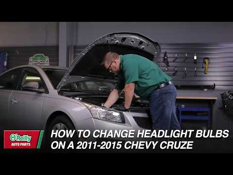 How To Remove and Replace Headlight Bulbs on a 2011-2015 Chevy Cruze