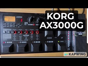 Korg AX3000G FX Tones Demo
