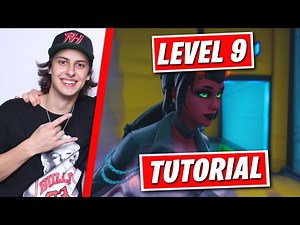 Fortnite - How To Beat "LEVEL 9" Tutorial! - (CIZZORZ DEATHRUN 4.0 MAP)
