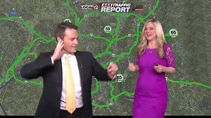 12K views · 201 reactions | Sometimes you just gotta dance because it's #Friday! Music or no music, Bob Herzog and Jen Dalton Local 12 News doing their thing! #DancePartyFriday #FriYay | LOCAL 12, WKRC-TV | Facebook