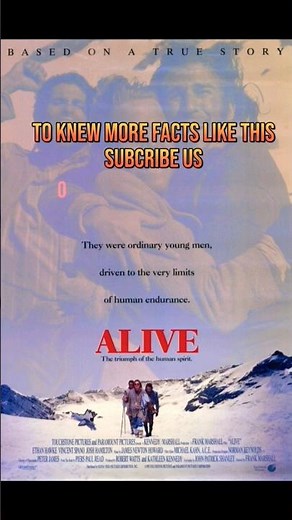 Alive 1993 (True story) movie incident #shorts