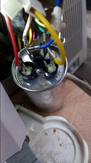 538. ACU repair/dual capacitor wires color coding