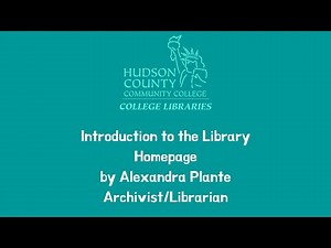 HCCC Libraries homepage