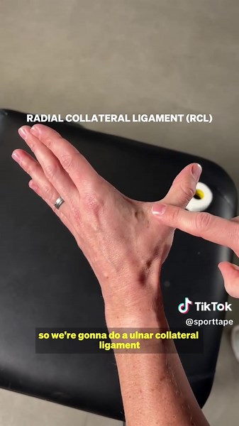 Need a refresh on thumb taping? Try this UCL and RCL Thumb taping with Warbs. The tape used here is 2.5cm Tear EAB.