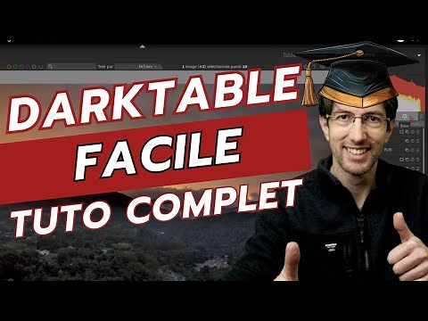 Easy photo editing with free software: darktable.