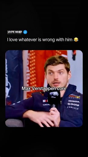 HYPEWHIP on Instagram: "💀 “You can sleep when you’re dead” In a sport defined by corporate scripts and careful diplomacy, Max Verstappen serves as the ultimate refreshing anomaly. He has built a massive following by rejecting standard media training in favor of brutal honesty and deadpan sarcasm that leaves press officers trembling. From bickering with his engineer over the radio like an old married couple to delivering dry, one-word answers in press conferences, his humor is hilariously uninte