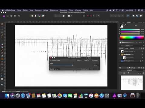 Affinity Photo - COMMENT transformer une photo en dessin ?