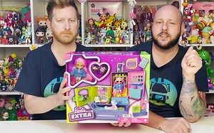 【转载】新款芭比娃娃特别版迷你宠物套装开箱展示 Barbie Extra Pets Minis Playset