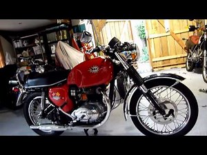 BSA A65 Spitfire startup and running